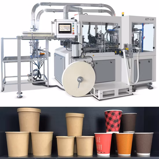 Debao-1250s Oden Paper Bowl Forming Machine